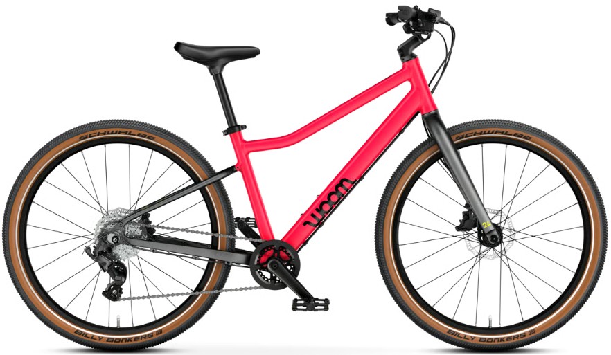 Woom EXPLORE 5 Pink - 24 Zoll - Diamant (2026)
