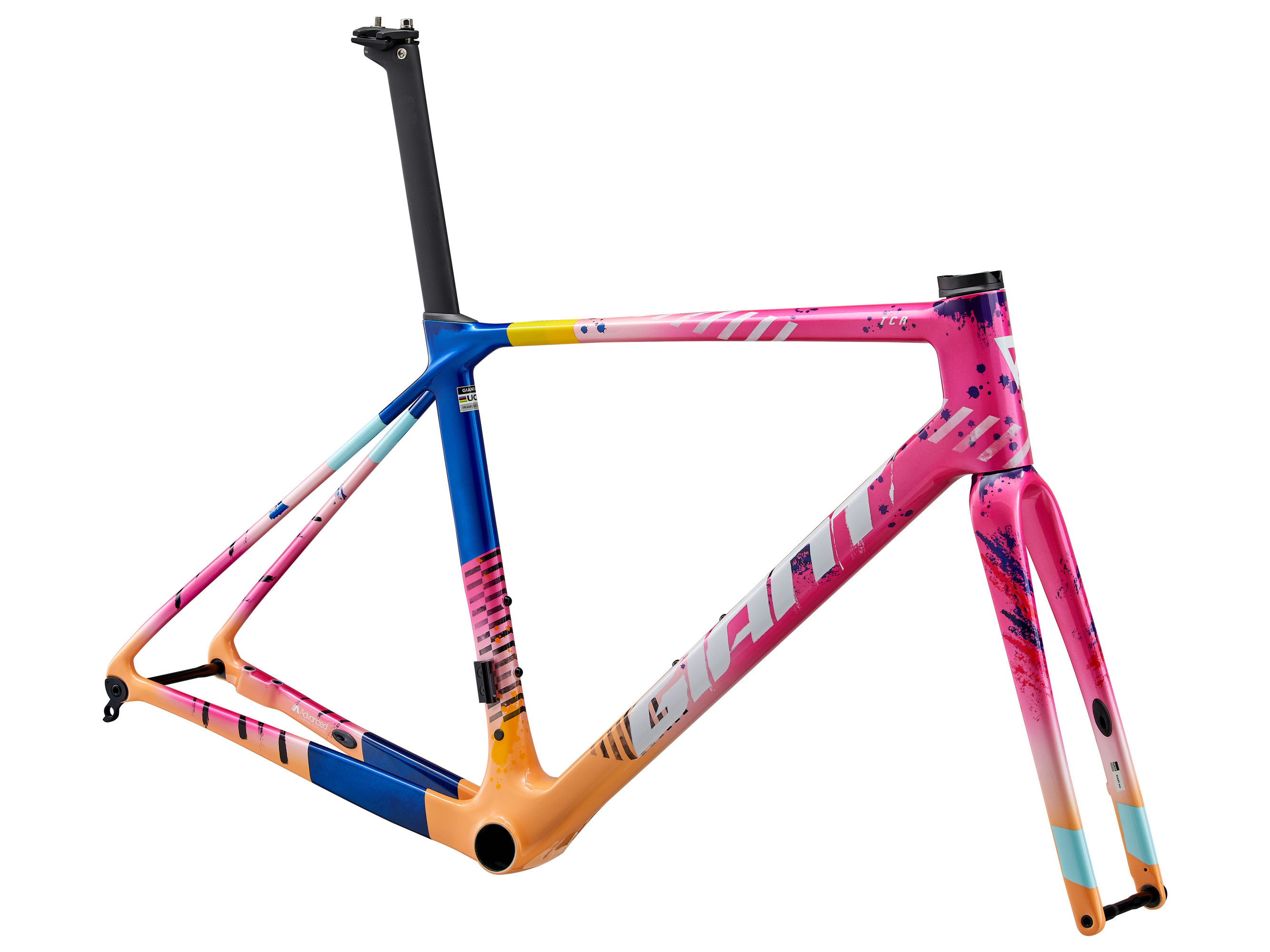 TCR Advanced Pro Rahmenset ML neon flux