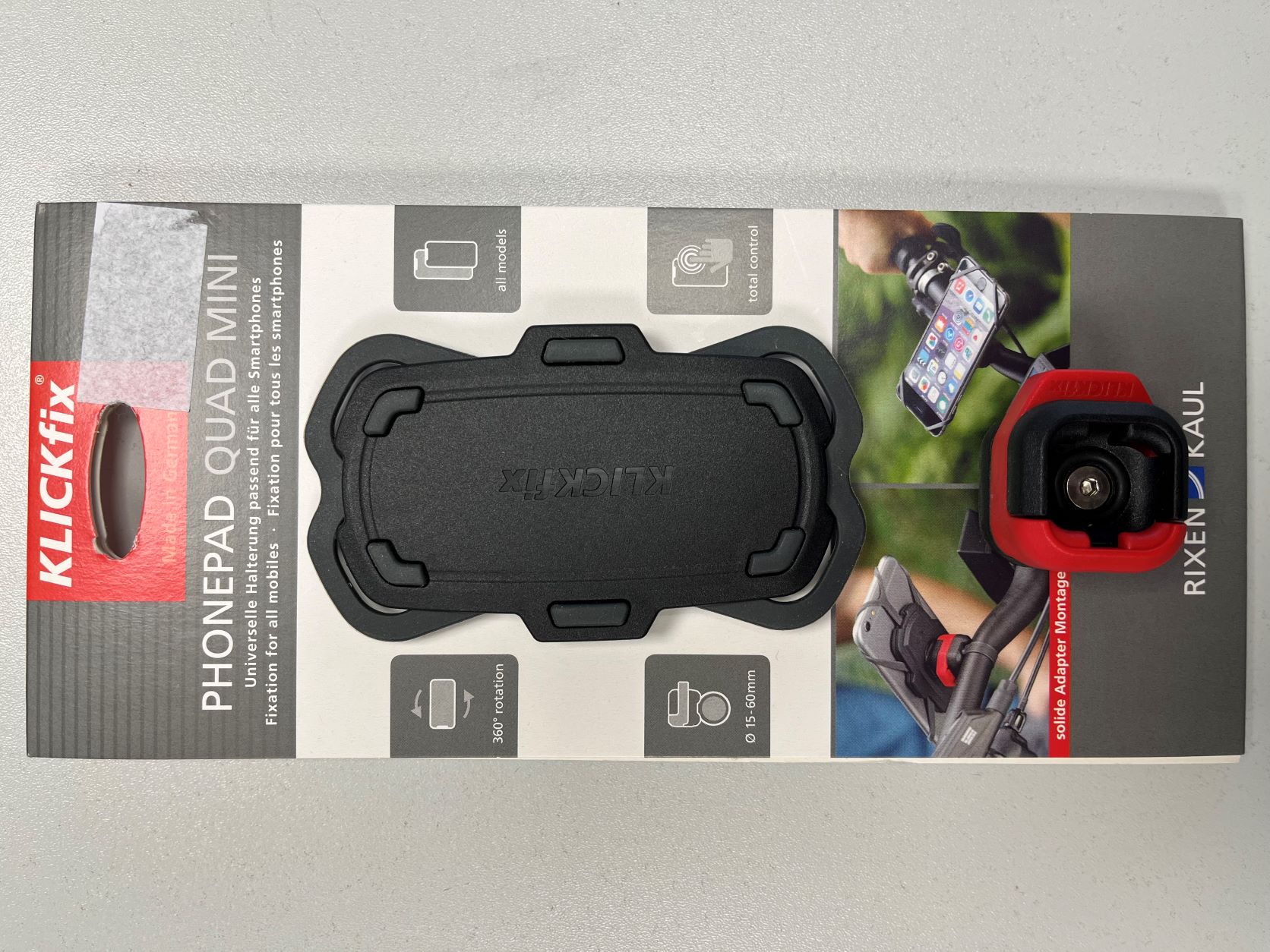 KLICKfix PHONEPAD QUAD MINI (Smartphone Halterung)