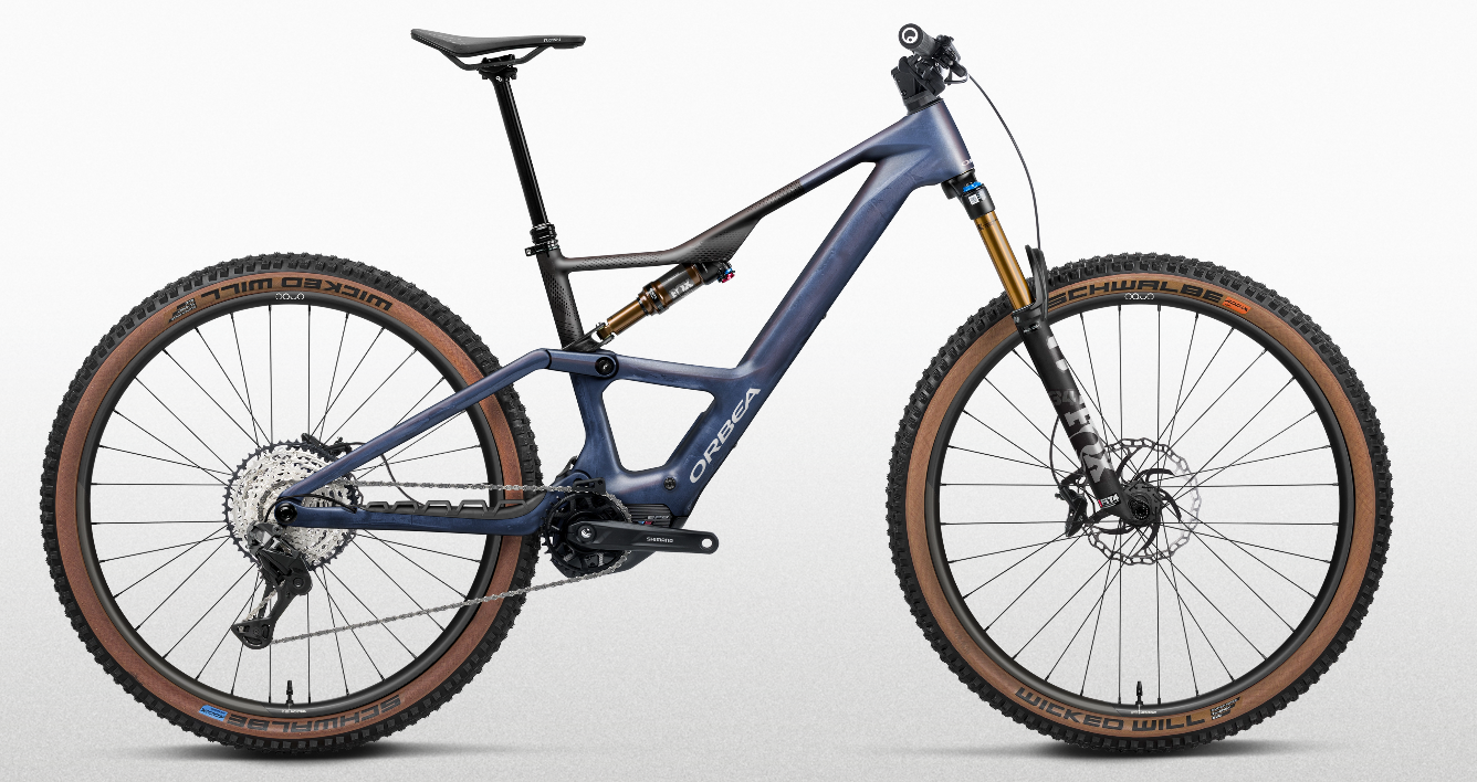 Orbea Rise SL M10 Tanzanite Carbon View - Carbon Raw Matt - 630 Wh - 29 Zoll - Diamant (2025)
