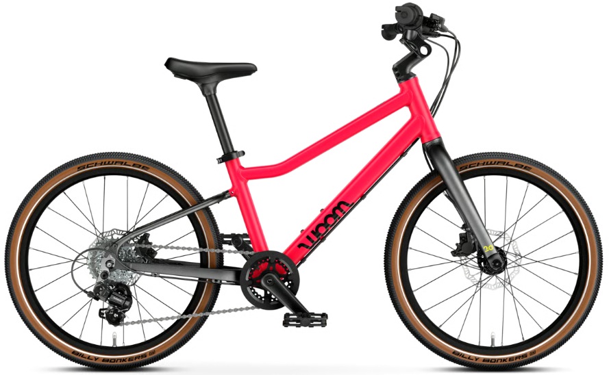 Woom EXPLORE 4 Neon Pink - 20 Zoll - Diamant (2026)