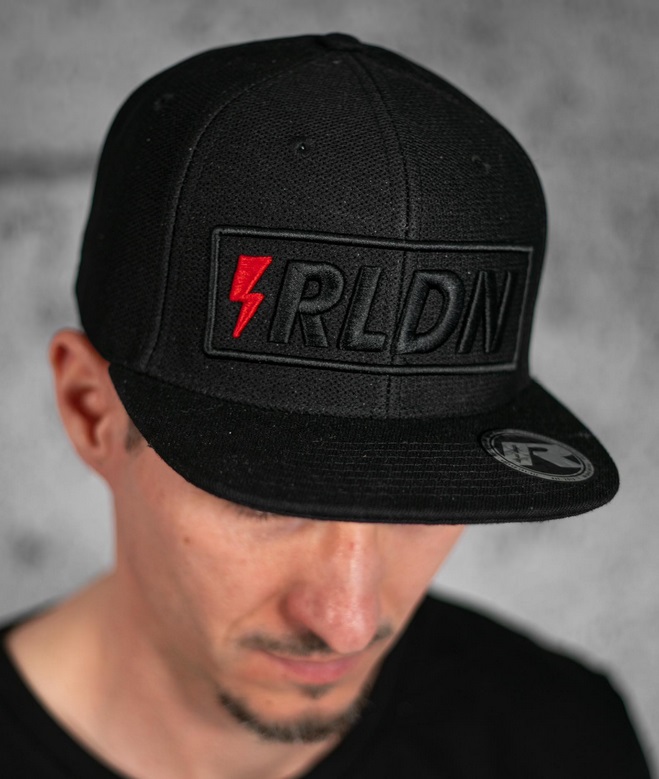 snapback cap „the crown“ dark Knight