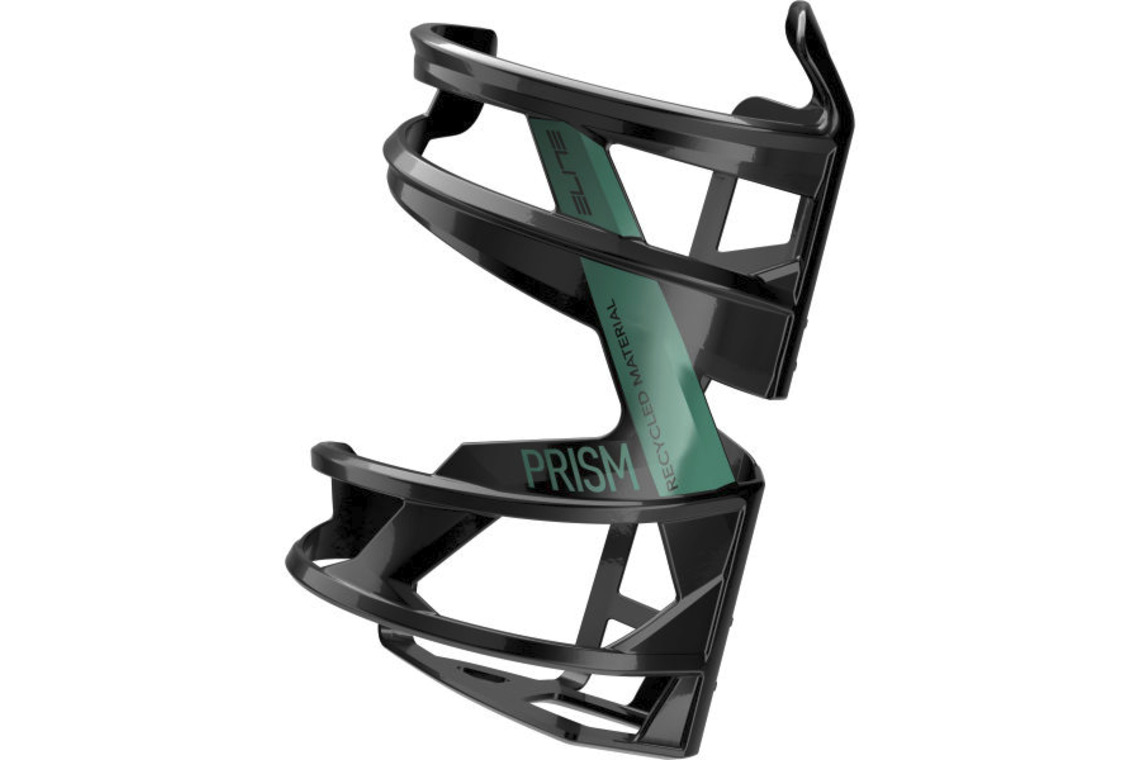 ELITE Flaschenhalter Prism Recycled Schwarz/Grün Glänzend