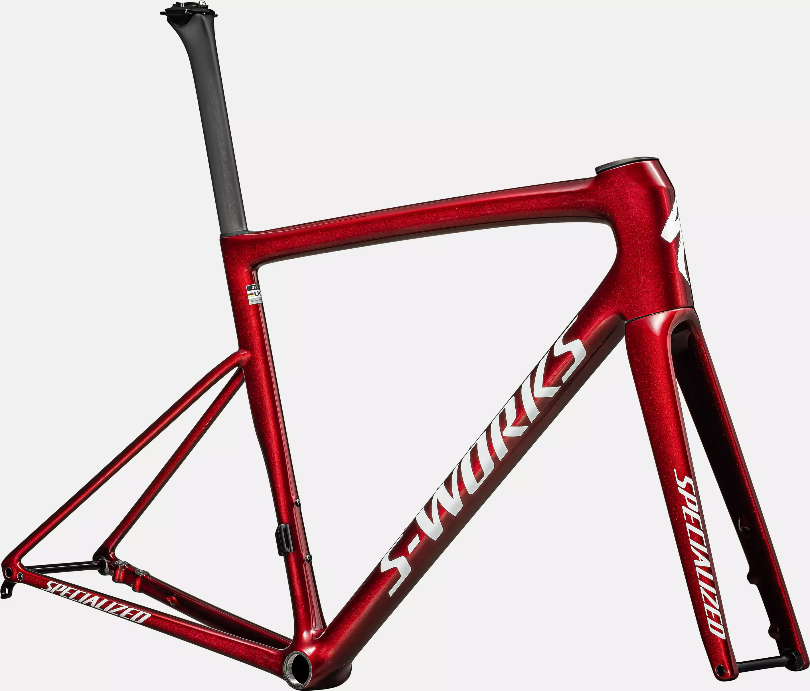 TARMAC SL8 SW FRMSET CARB/VIVPNK/MNSHDW 54