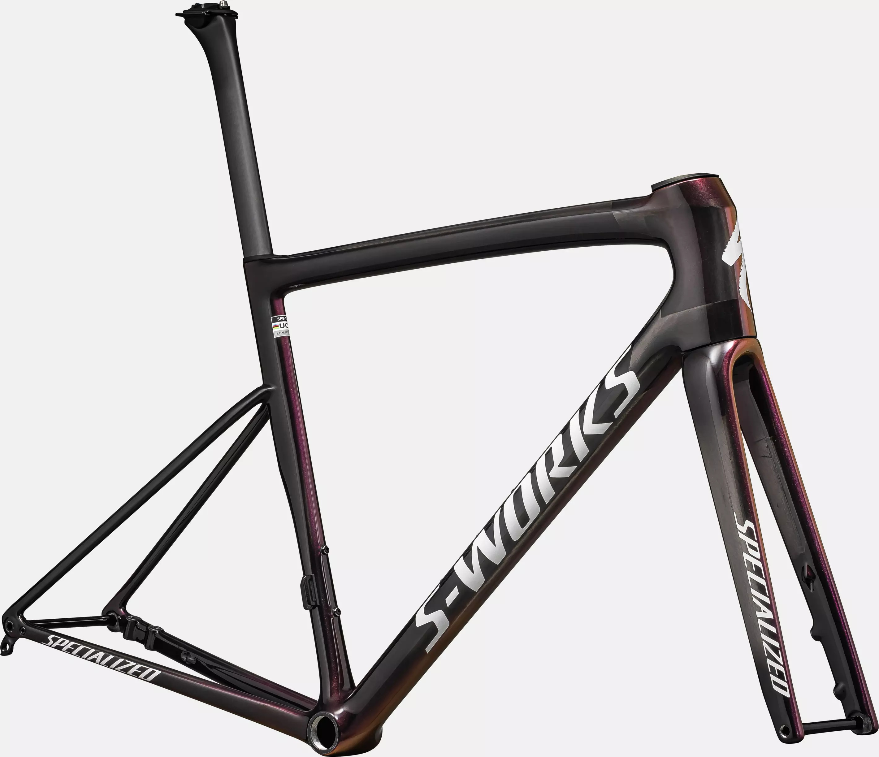 TARMAC SL8 SW FRMSET CARB/VIVPNK/MNSHDW 54